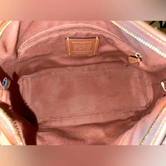 Coach Large Laurel Shoulder Bag with Coach Wristlet - Picture 12 of 16